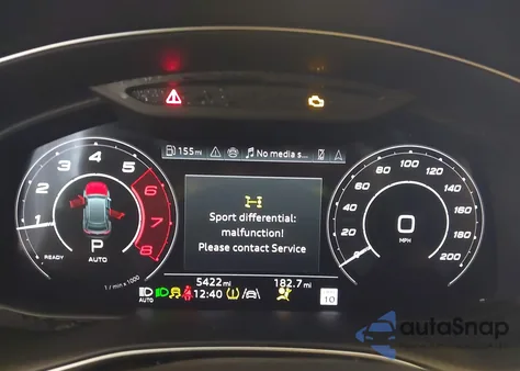 2024 Audi Rs Q8 Tfsi Quattro Tiptronic z USA, uszkodzony, nr VIN WU1ARBF15RD016953